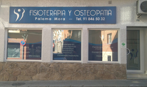 Fisioterapia y Osteopatía Paloma Mora en Colmenar Viejo