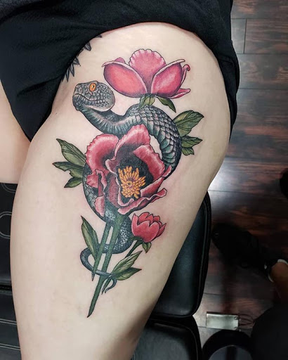 Explore ghetto tattoo ideas, creative tattoo ideas in Nashville, available at Titan Tattoo