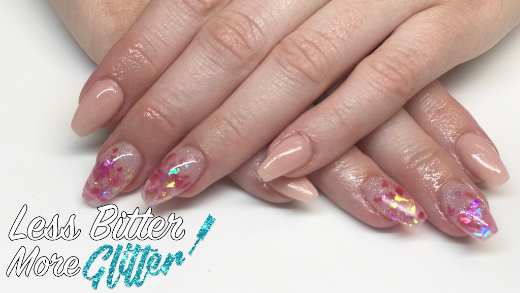 Less Bitter More Glitter Nails 85250