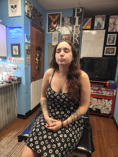 Explore hand tattoo ideas for woman, creative tattoo ideas in Lafayette, available at Crown & Anchor Tattoos