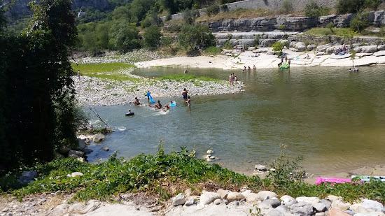 Plage de Balazuc