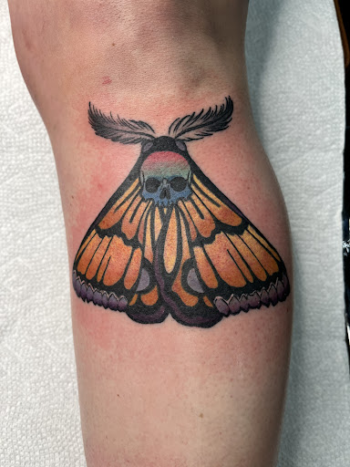 Explore demon slayer tattoo ideas, creative tattoo ideas in Muncie, available at Fox & Sparrow Tattoo