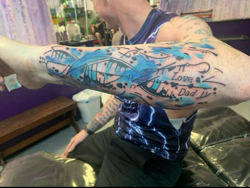 Explore dark tower tattoo ideas, creative tattoo ideas in Hinesville, available at Ink Survivor Tattoo & Piercing