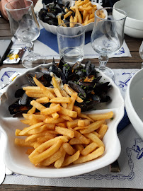 Moules-frites du Restaurant de fruits de mer Le Relais du Vieux Port à Le Conquet - n°1