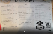 Restaurant français Le Bistronome à Talange (la carte)