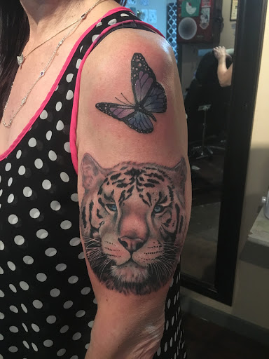 Explore london name tattoo ideas, creative tattoo ideas in Kingsford, available at Deft Tattoo Studio