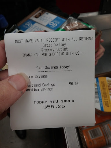 Grocery Store «Grocery Outlet Bargain Market», reviews and photos, 616 Sutton Way, Grass Valley, CA 95945, USA
