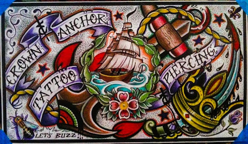 Explore february tattoo ideas, creative tattoo ideas in Lafayette, available at Crown & Anchor Tattoos