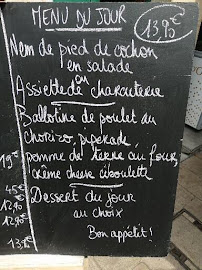 Restaurant français Bistrot le Guernika à Bayonne (la carte)