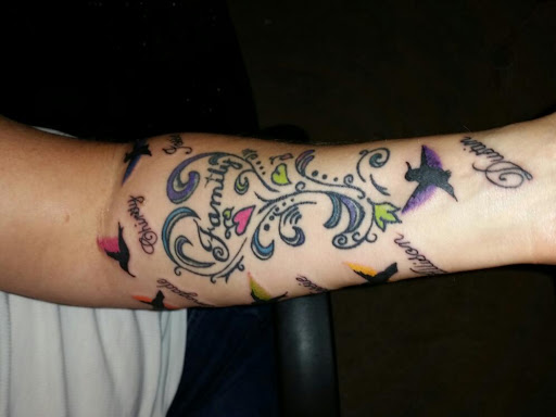 Explore japanese arm tattoo ideas, creative tattoo ideas in Columbus, available at Stingin Ink Tattoos