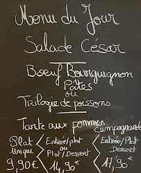 Menu / carte de Le Capri ( Restaurant Traditionnel ) à Chaumont