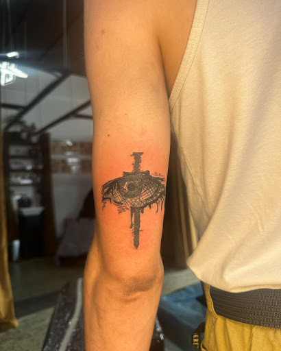 Explore under buttocks tattoo ideas, creative tattoo ideas in Belgrade, available at The Loyal Sparrow Tattoo and Piercing