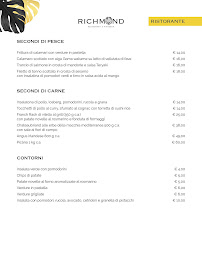 Richmond Restaurant à Lecce menu