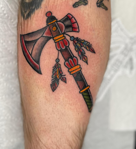 Explore back of head tattoo ideas, creative tattoo ideas in Belgrade, available at The Loyal Sparrow Tattoo and Piercing