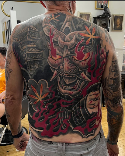 Explore demon slayer tattoo ideas, creative tattoo ideas in South Milwaukee, available at Black sheep tattoo studio