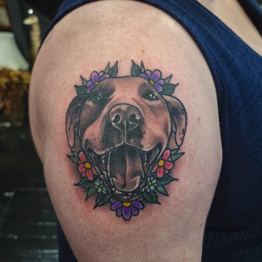 Explore rose and skull tattoo ideas, creative tattoo ideas in Snohomish, available at Unknown Tattoo Co.