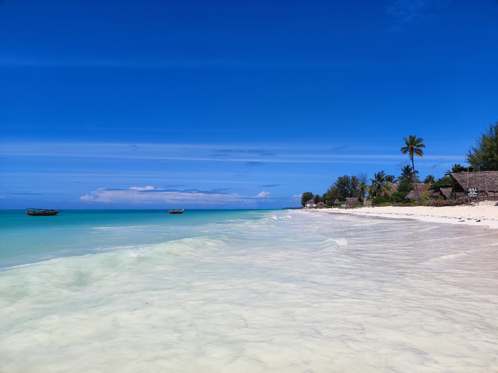 Foto de Playa de Jambiani con recta y larga