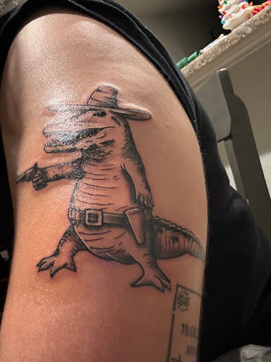 Explore anime tattoo sleeve ideas, creative tattoo ideas in San Antonio, available at Master Minds Tattoo
