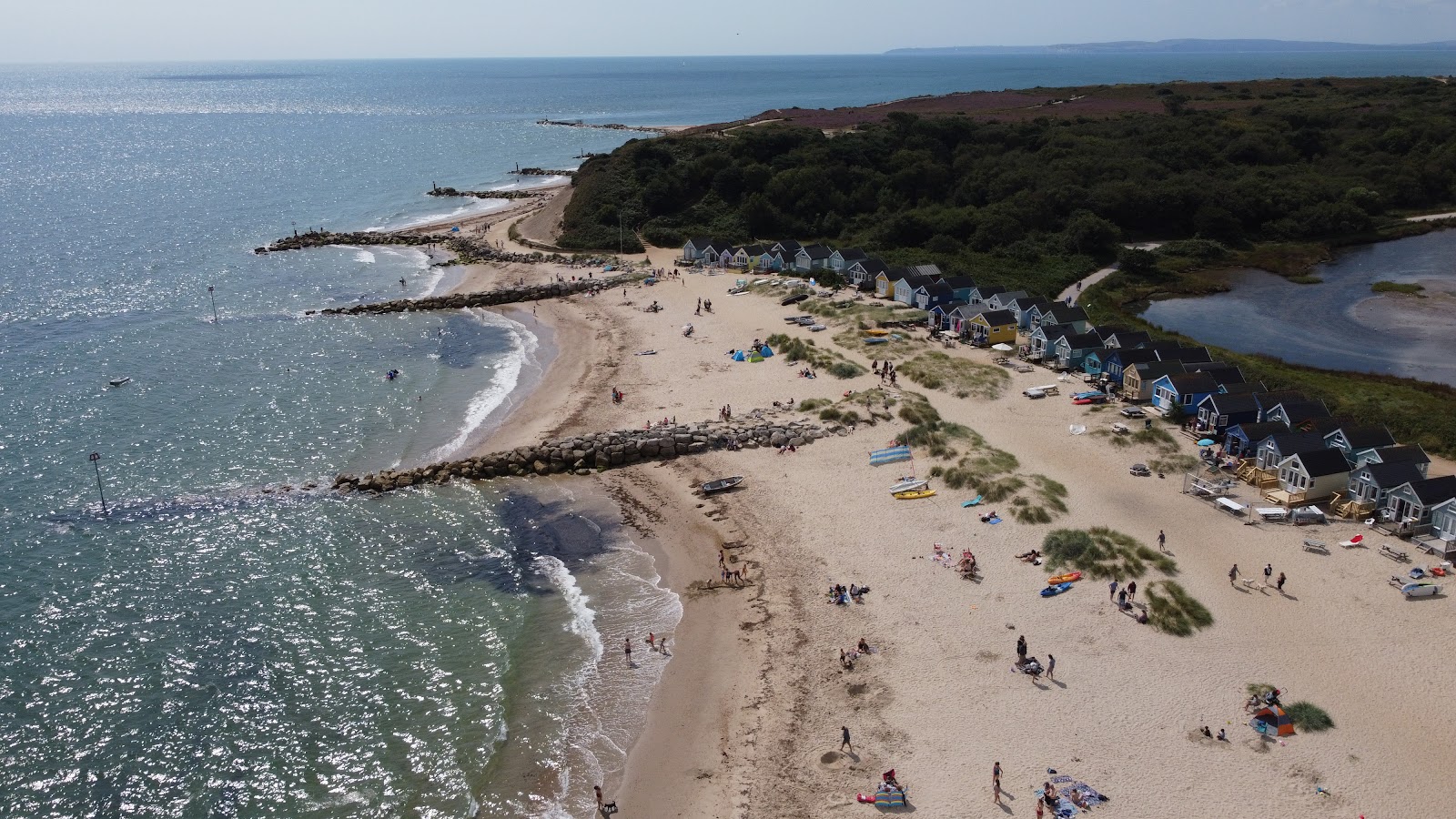 Mudeford Plajı'in fotoğrafı imkanlar alanı