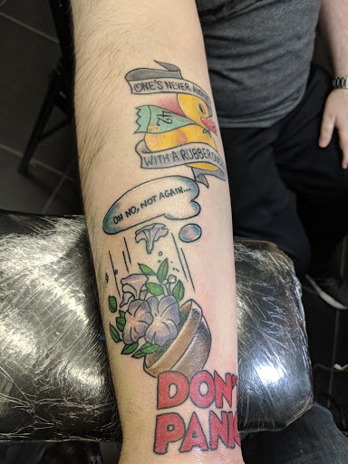 Explore hand tattoo ideas male, creative tattoo ideas in Memphis, available at Studio 42