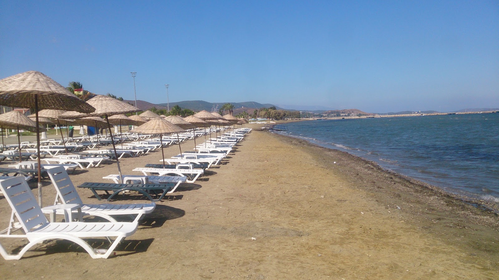 Foto av Kum Plaj med brunsand yta