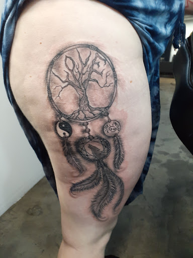 Explore hinduism tattoo ideas, creative tattoo ideas in Cocoa Beach, available at The Corner Tattoo and Piercing Studio