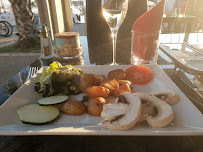 Plats et boissons du Restaurant la table à plancha grau du roi ( port Camargue) à Le Grau-du-Roi - n°16