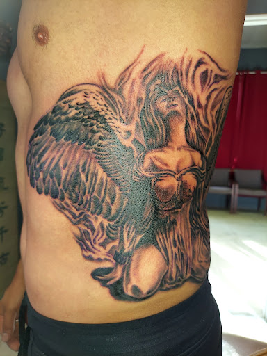 Explore slot machine tattoo ideas, creative tattoo ideas in Odessa, available at Little Dragon Tattoos Studio