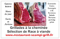 Menu du Scampi Grill Restaurant chez HILAIRE depuis 1967 à Sainte-Bazeille