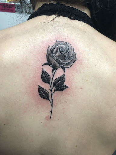 Explore tattoo ideas shoulder blade, creative tattoo ideas in Milledgeville, available at Pair-O-Dice