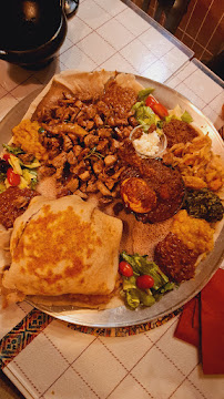 Injera du Restaurant éthiopien Taitu Cuisine éthiopienne à Paris - n°4