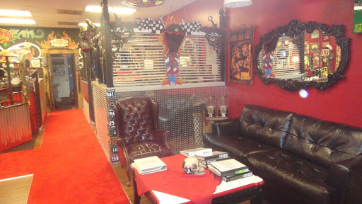 Explore 1/2 sleeve tattoo ideas, creative tattoo ideas in Anderson, available at FearlessTattoos and Piercing