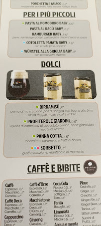 Birraria Ai Giardini à Cittadella menu