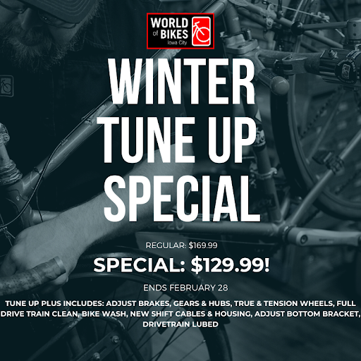 Bicycle Store «World of Bikes», reviews and photos, 723 S Gilbert St, Iowa City, IA 52240, USA