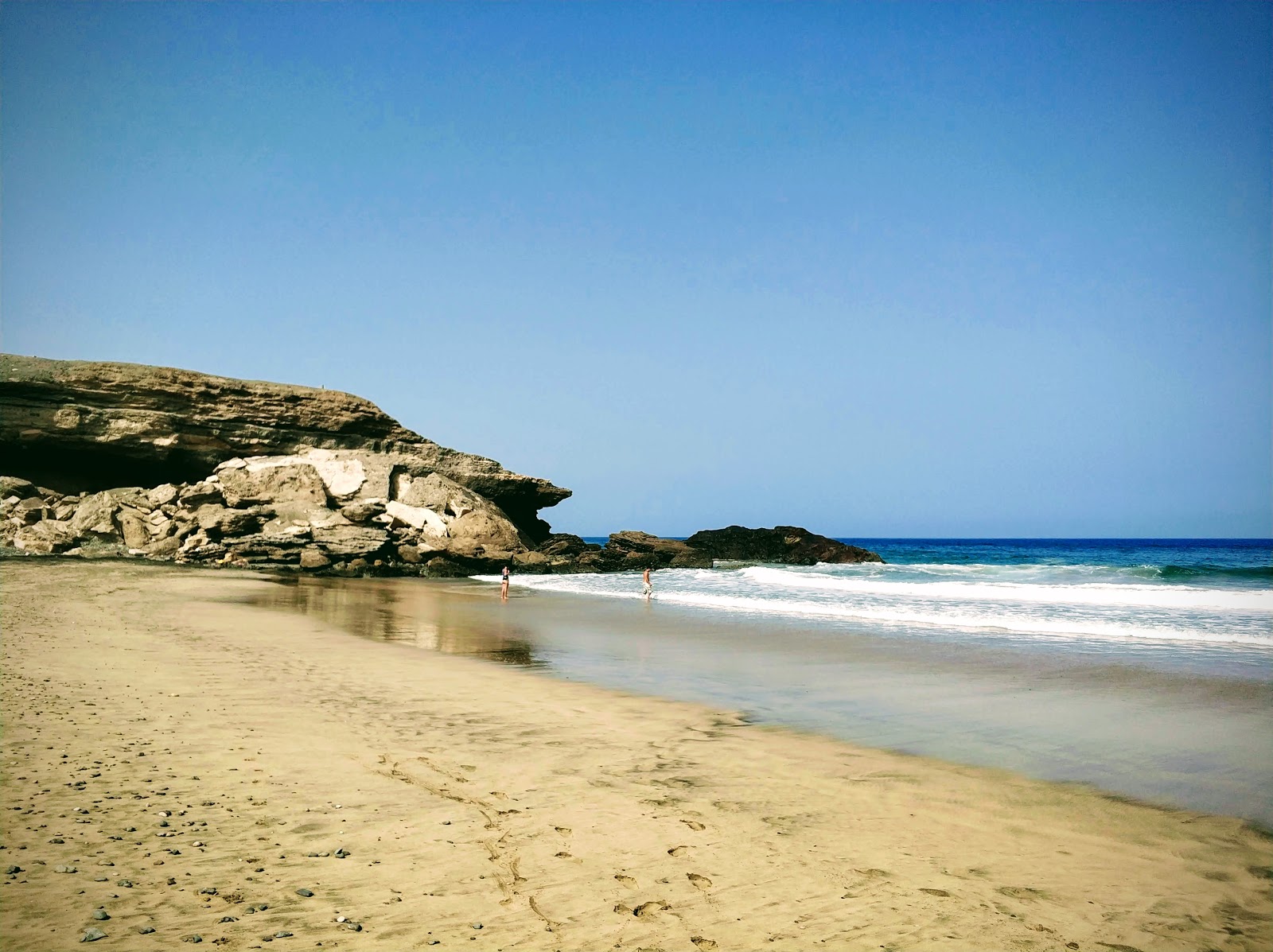 Foto av Playa de Vigocho beläget i naturområde