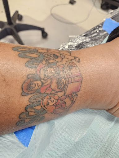 Explore acoustic guitar tattoo ideas, creative tattoo ideas in Somerset, available at Benny binnu tattoo