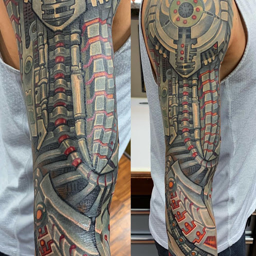 Explore insect tattoo ideas, creative tattoo ideas in Lombard, available at New Hope Tattoo