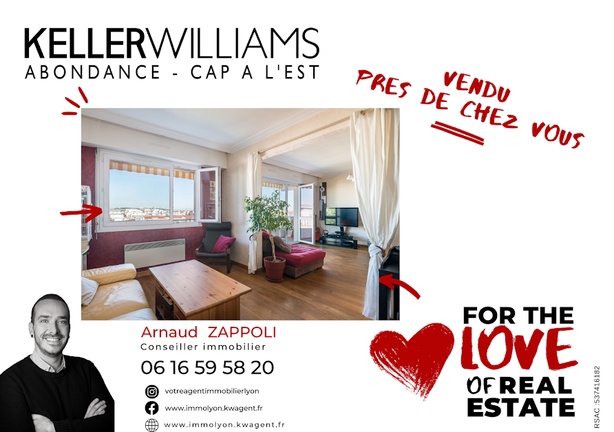 Arnaud ZAPPOLI - Keller Williams Immobilier à Lyon