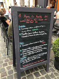 Menu du Alice et ses merveilles à Avignon