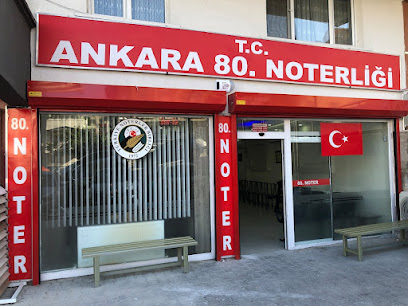 Ankara 80. Noterliği