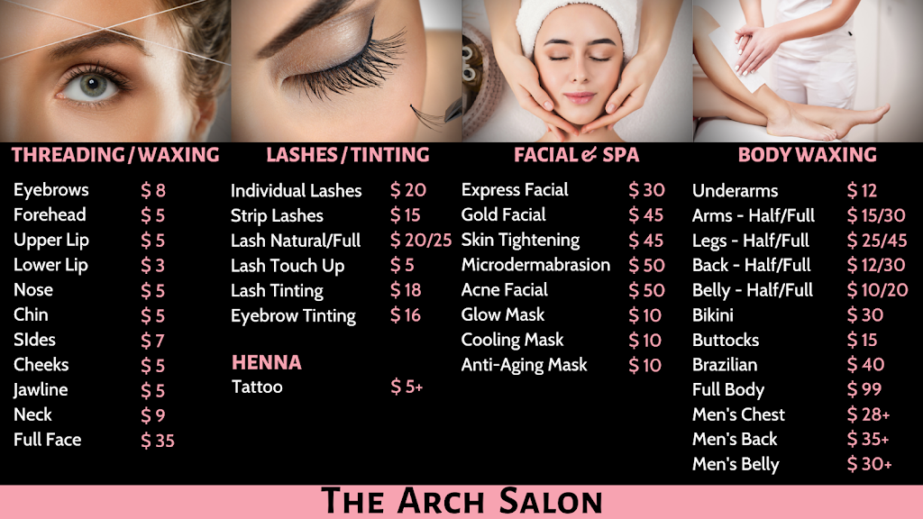 The Arch Salon - Threading Waxing & Facials 60638