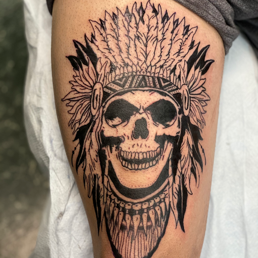 Explore nautical compass tattoo ideas, creative tattoo ideas in Aurora, available at Ronin Tattoo Studio INC