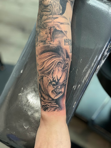 Explore chess piece tattoo ideas, creative tattoo ideas in Harrisburg, available at Capital Tattoo Company