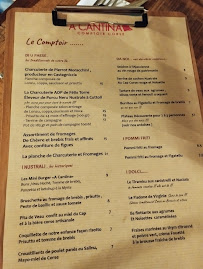 A Cantina Comptoir Corse à Lyon menu