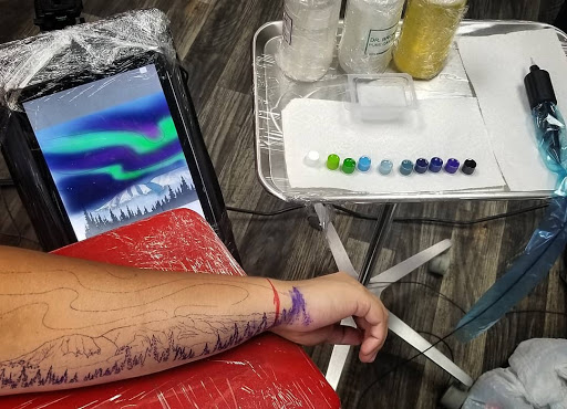 Explore april birthday tattoo ideas, creative tattoo ideas in Anchorage, available at SDITATTOO, LLC