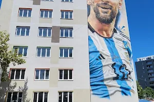 Messi Wall Painting (Mural) - Maximiliano Bagnasco image