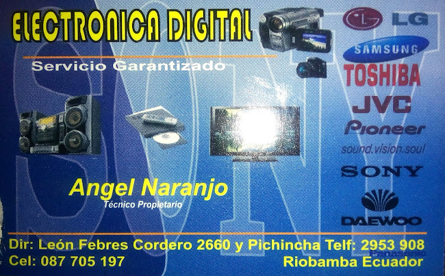 Electronica Digital - Tienda de electrodomésticos