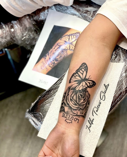 Explore trinity tattoo ideas, creative tattoo ideas in Omaha, available at Inkfu Tattoo Studio