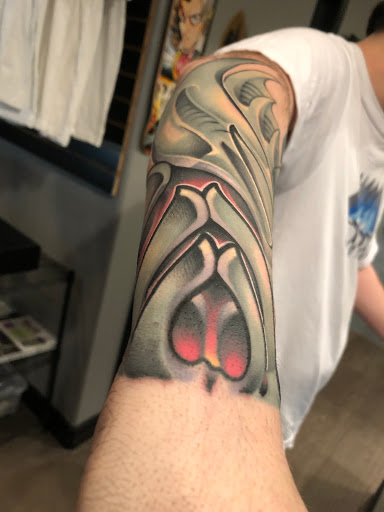 Explore fc barcelona tattoo ideas, creative tattoo ideas in Clearfield, available at Platypus Tattoo Co.
