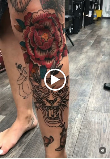 Explore patch work tattoo ideas, creative tattoo ideas in La Habra, available at Raining Ink Tattoo Studio